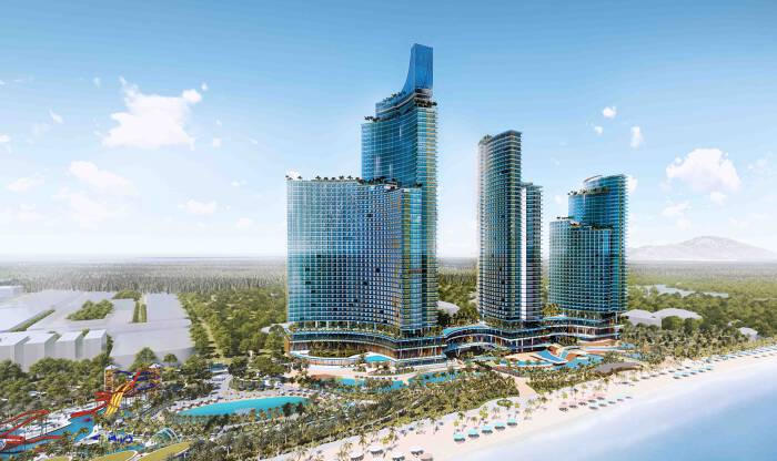 Phối cảnh dự án SunBay Park Hotel & Resort Phan Rang.