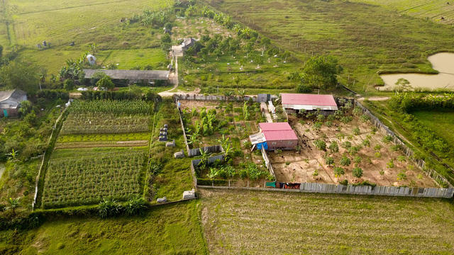 Toàn cảnh khu đất 100 ha dự kiến làm trường đua ngựa tại Hà Nội