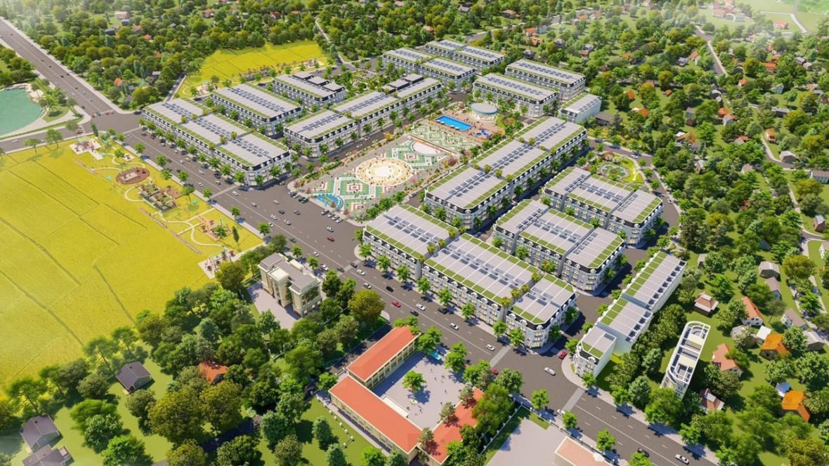 Khu đô thị thương mại, du lịch kiểu mẫu đầu tiên tại Yên Bái. &nbsp;