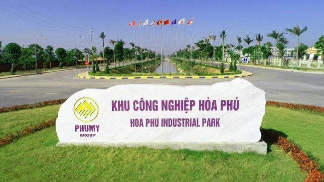 Dự án KCN Hòa Phú do Phú Mỹ Group làm chủ đầu tư. &nbsp;