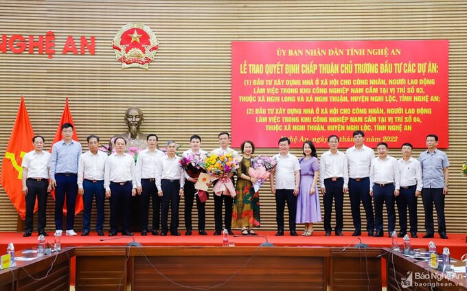 Nghệ An: Chấp thuận đầu tư dự án nhà ở xã hội trong khu công nghiệp Nam Cấm