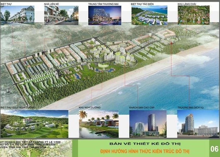 Tỉnh Thanh Hóa chấp thuận điều chỉnh chủ trương đầu tư dự án du lịch của tập đoàn T&T &nbsp;