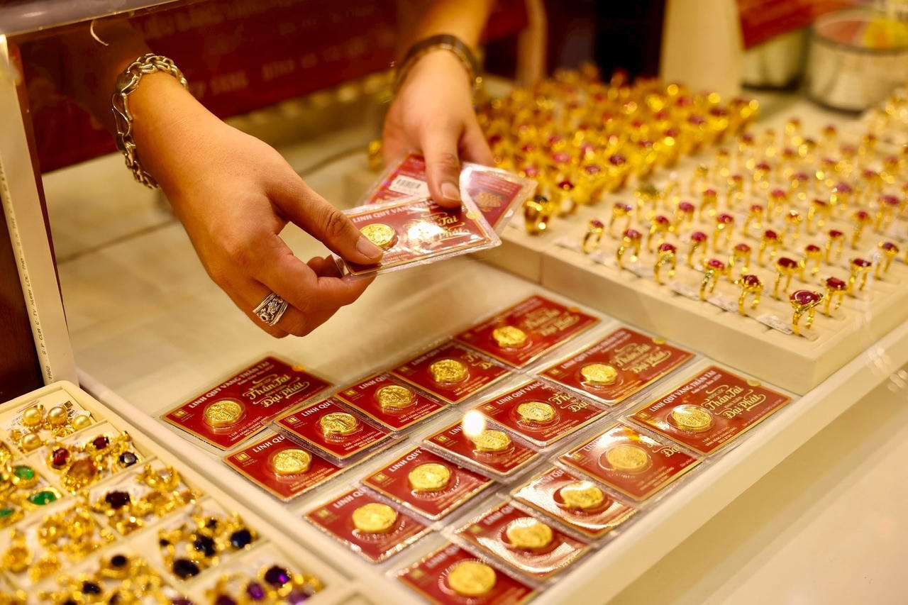Chênh lệch giữa giá mua và bán vàng nhẫn hiện tới 2,5-3 triệu đồng/lượng.