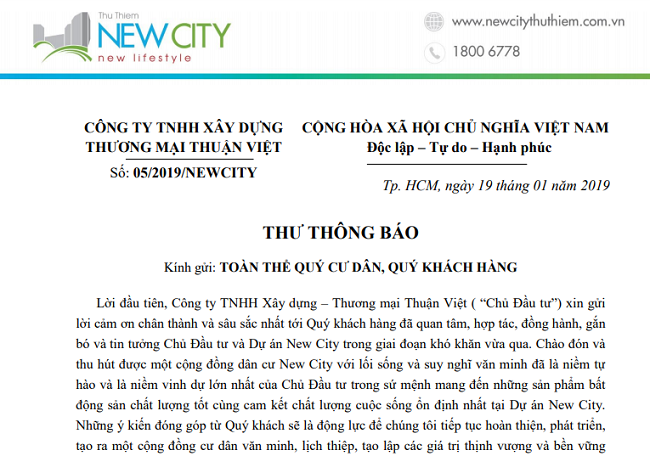 cư dân New City