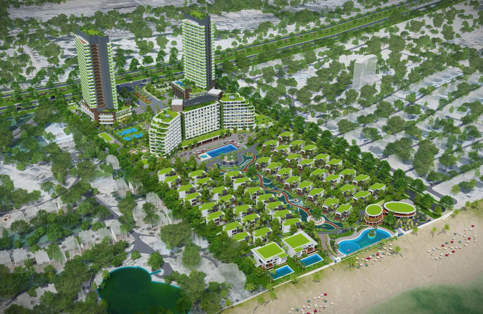 Phối cảnh dự án&nbsp;Sonasea Nha Trang. Nguồn: CEO Group. &nbsp;