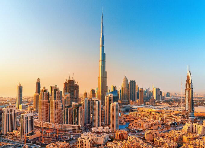 Tòa tháp Burj Khalifa &nbsp;