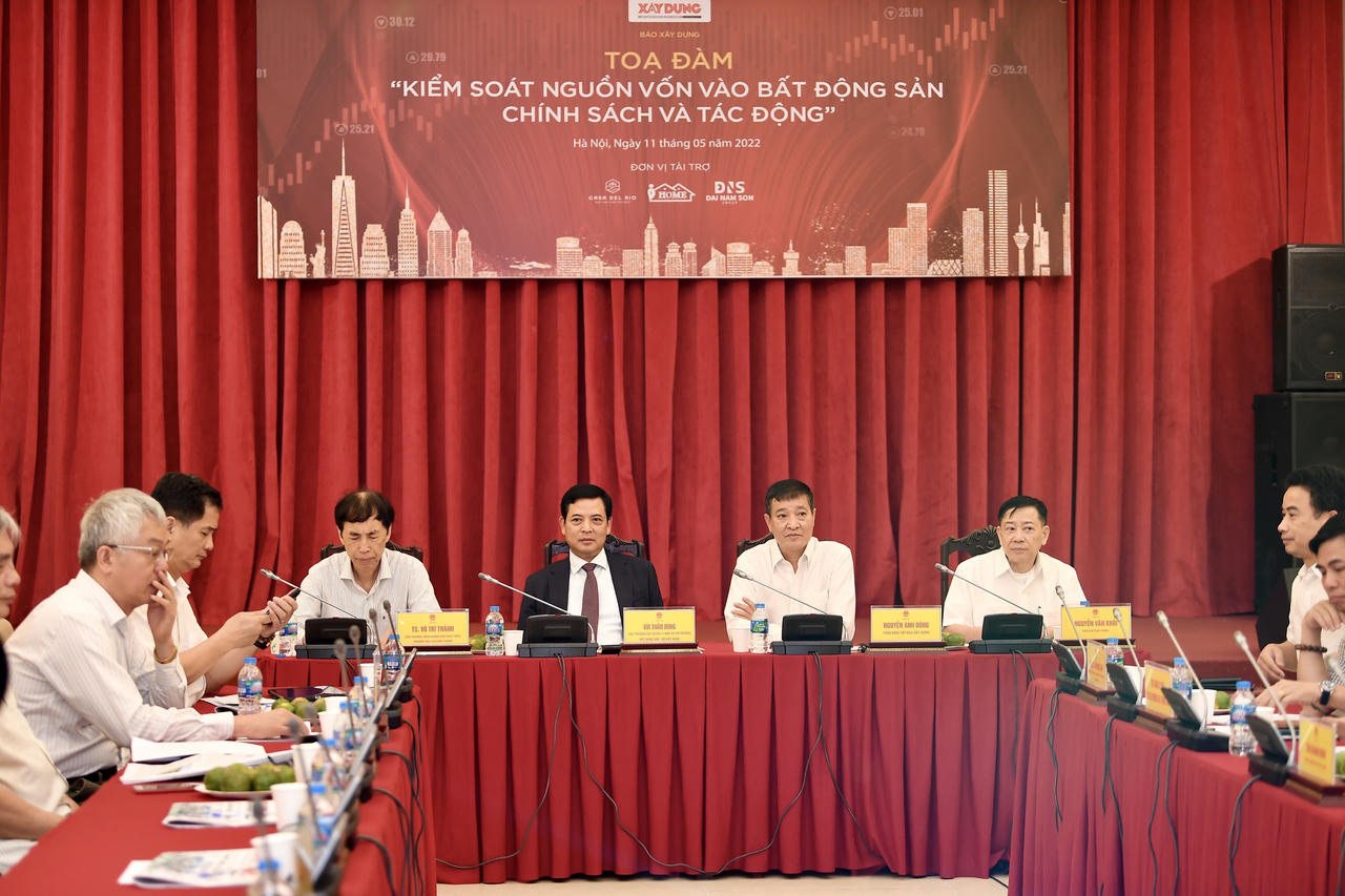 Tọa đàm “Kiểm soát nguồn vốn vào bất động sản – Chính sách và tác động” &nbsp;