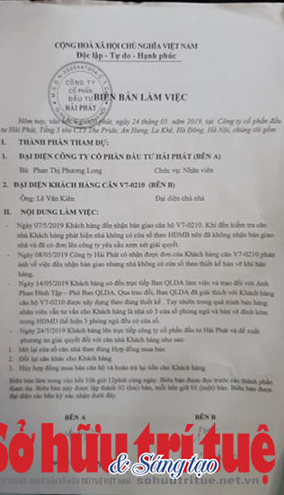 Dự án Khu nhà ở xã hội Phú Lãm của tập đoàn Hải Phát: Khách hàng từ chối nhận nhà