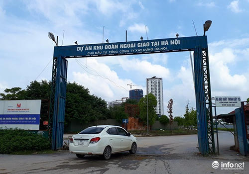 Cư dân khu Đoàn Ngoại giao xuống đường phản đối Hancorp thay đổi quy hoạch