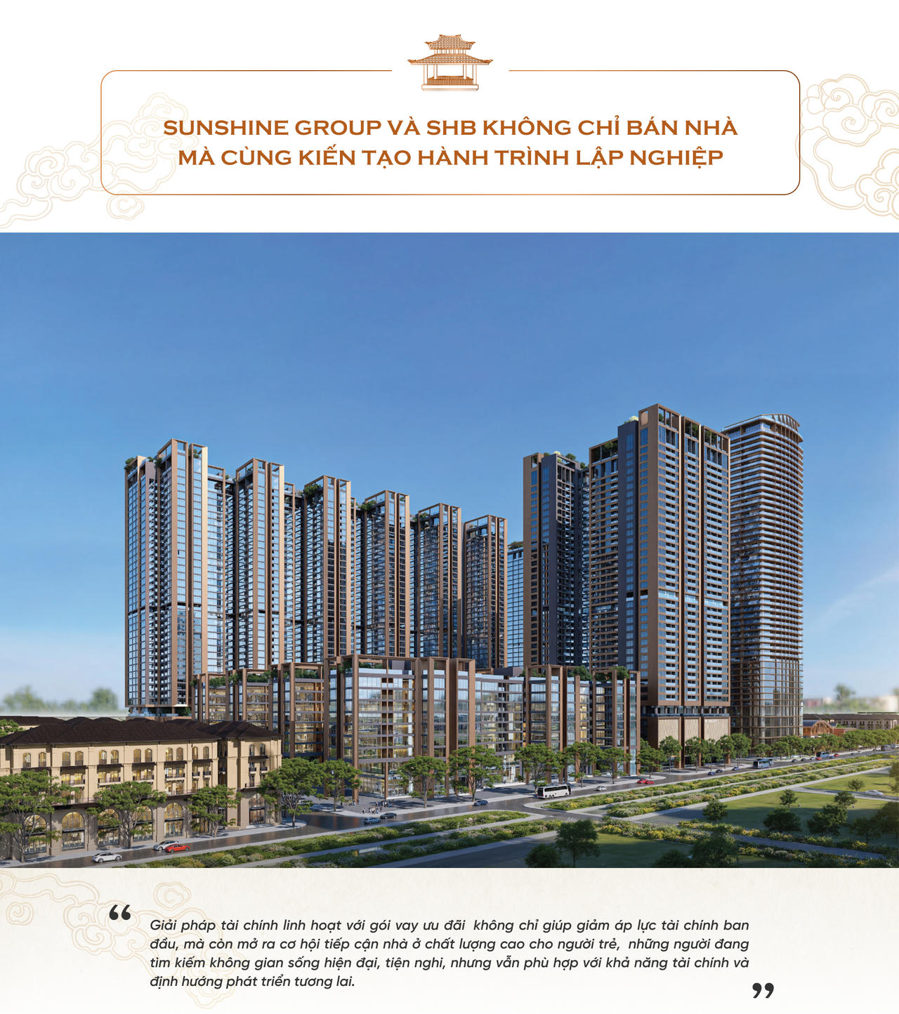 Sunshine Group ra mắt Sunshine Legend City với gần 8.000 căn hộ cao cấp giá hợp lý dành cho người trẻ cùng gói tín dụng từ SHB - góp phần bảo tồn di sản Phố Hiến phía Đông Thủ đô