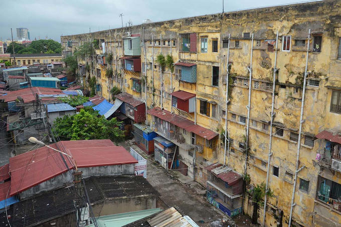 Khẩn trương di dời các hộ dân sống tại khu tập thể Bình Minh