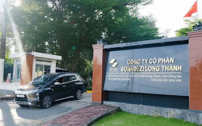 Sonadezi Long Thành bị xử phạt và truy thu thuế gần 14 tỷ đồng.