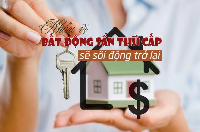 Khẩu vị lựa chọn bất động sản thứ cấp sẽ sôi động trở lại