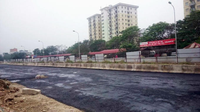 Tuyến vành đai 2,5 đã GPMB được 90%.