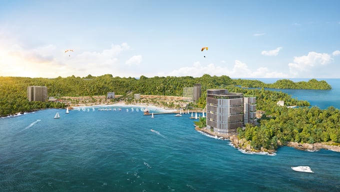 Các tòa căn hộ Xanh Sky sở hữu tiềm năng thương mại vượt trội trên toàn dự án (Ảnh: Sun Property)