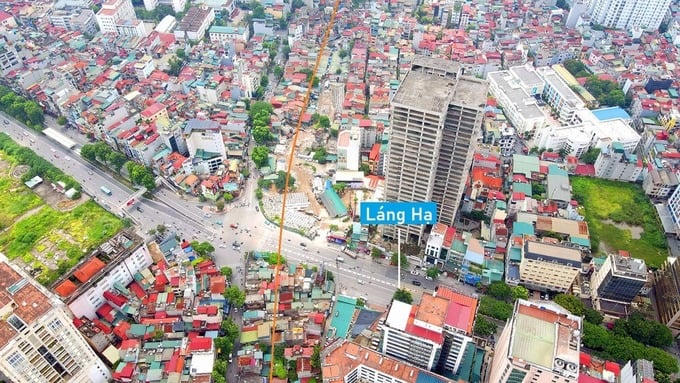 Những ngôi nhà đầu tiên giải phóng mặt bằng trên đoạn đường 'đắt nhất hành tinh' sắp xây dựng tại vùng lõi Thủ đô