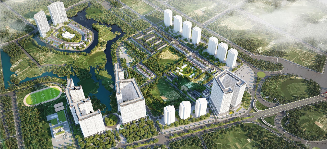 Phối cảnh dự án The Lotus Center &nbsp;