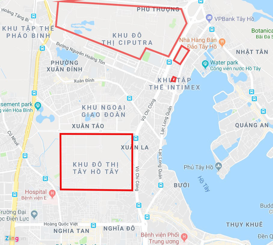 Các ‘đại gia’ ngoại đã thâu tóm đất tây Hồ Tây như thế nào?