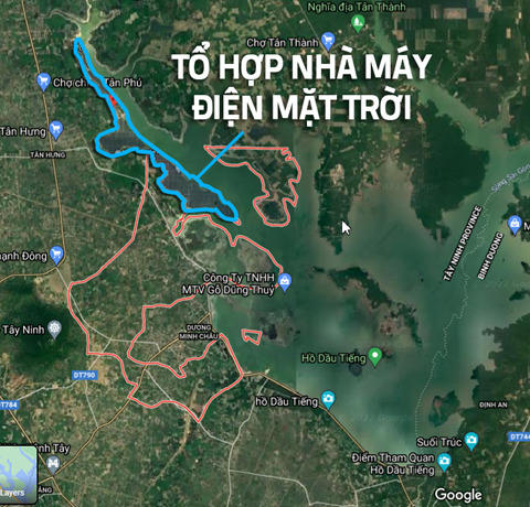 Cụm nhà máy điện mặt trời 9.100 tỷ lớn nhất Đông Nam Á của Việt Nam, bén rễ trên đất bán ngập của hồ thủy điện lớn nhất cả nước