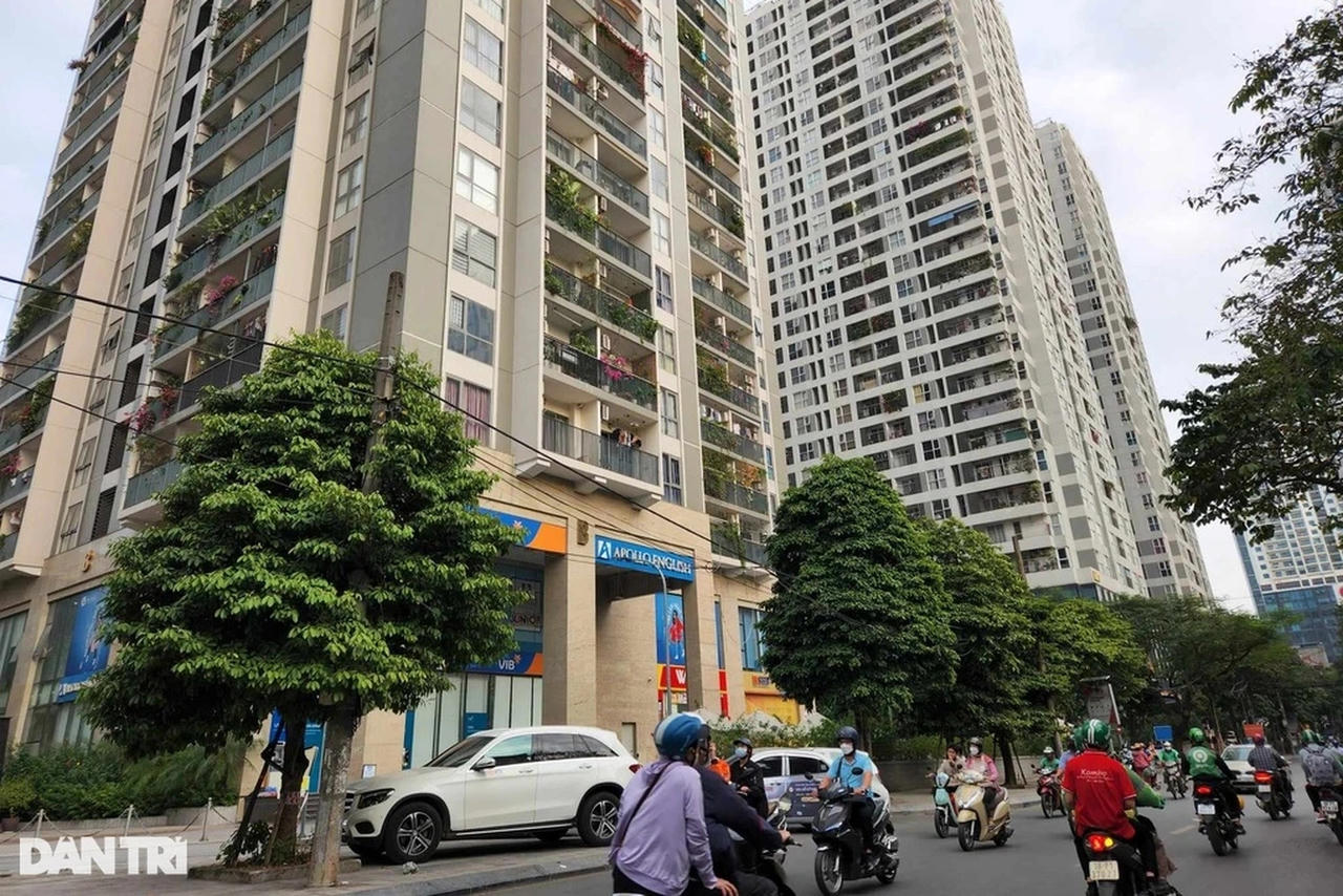 Một khu chung cư tại Hà Nội (Ảnh: Trần Kháng).