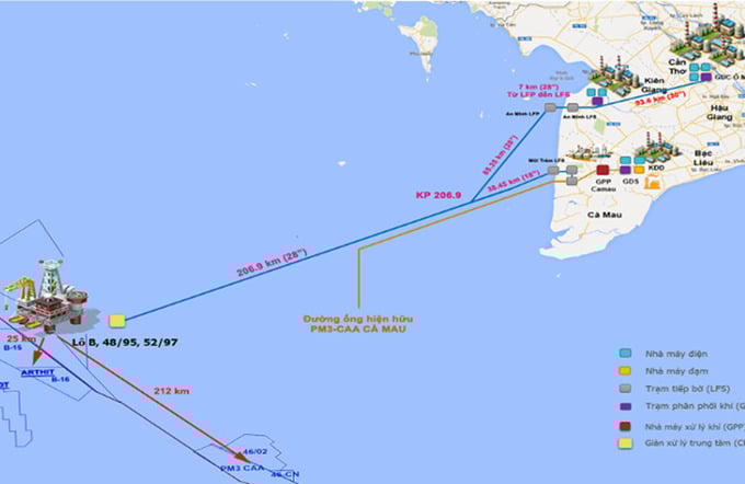 Quy hoạch chuỗi dự án khí điện Lô B - Ô Môn