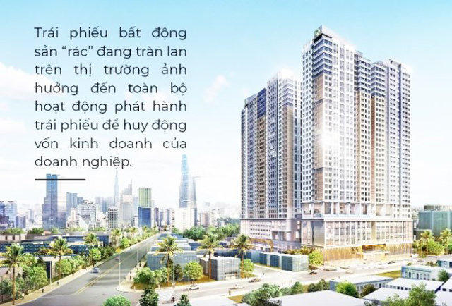 Lẫn lộn vàng thau trong trái phiếu bất động sản.&nbsp;&nbsp;