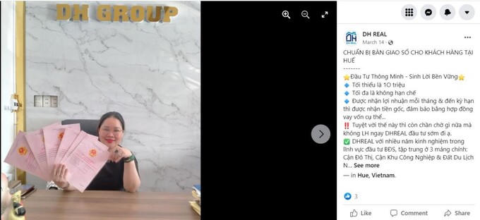 DH Group có đang lừa dối khách hàng?