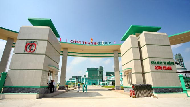 Nhà máy xi măng Công Thanh. Ảnh: Công Thanh Group &nbsp;