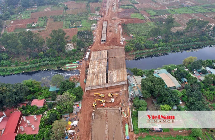 Toàn cảnh tuyến đường 700 tỷ kết nối loạt khu đô thị ở Nam Từ Liêm - Hà Đông