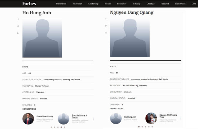 đại gia Nguyễn Đăng Quang, Hồ Hùng Anh