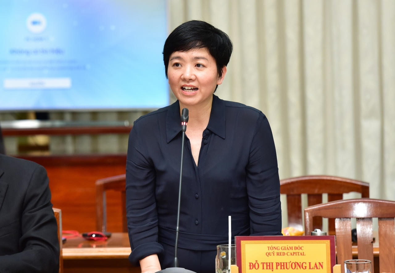 Bà Đỗ Thị Phương Lan hiện đang giữ vai trò Tổng Giám đốc của Red Capital