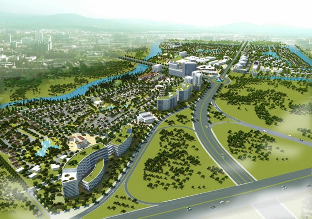 Phối cảnh dự án Khu dân cư tại xã Phước Thiền, huyện Nhơn Trạch, tỉnh Đồng Nai.&nbsp;