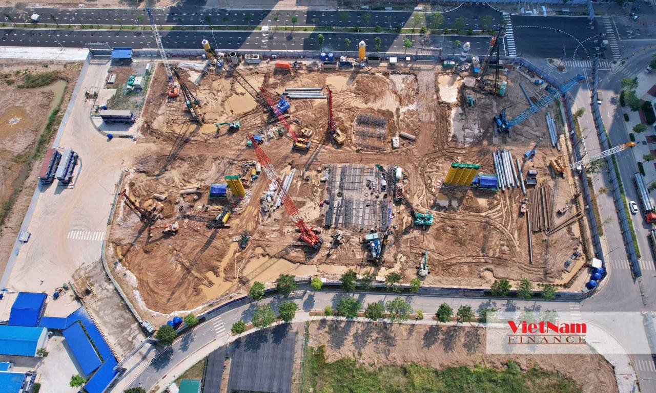 Toàn cảnh khu phức hợp 26 tầng của Deawoo E&C tại Tây Hồ Tây