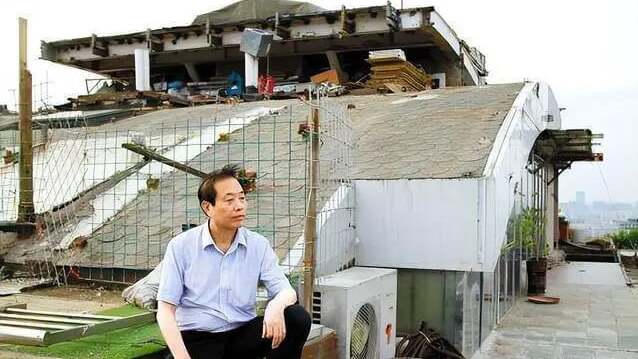 Ông Trương không hề được cấp phép để xây dựng công trình trên nhưng vẫn ngang nhiên thực hiện hành vi sai phạm