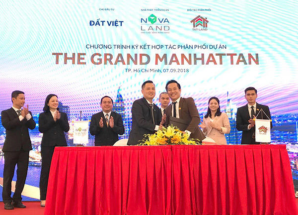 MLAND, TATILAND, MGLAND trở thành đại lý phân phối The Grand Manhattan