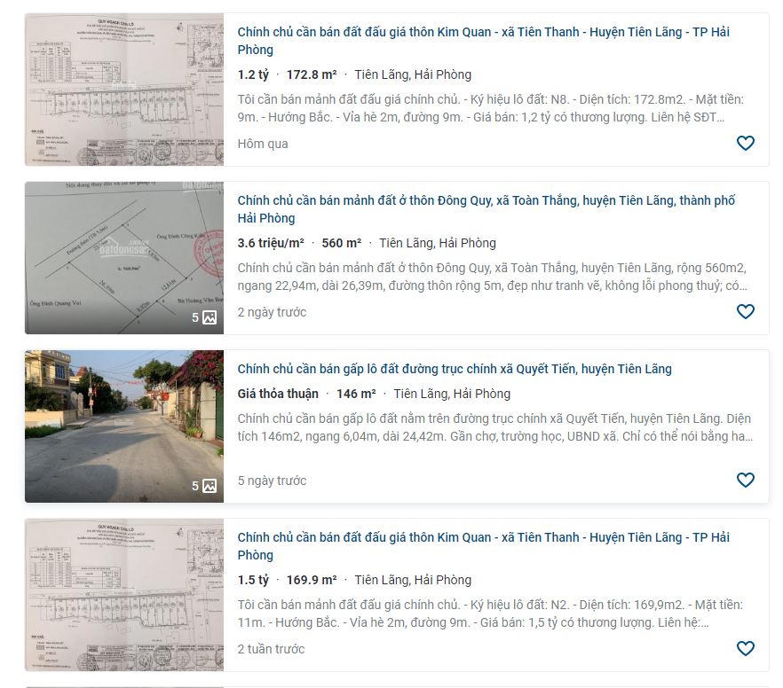 Giá nhà đất xung quanh các khu vực dự kiến xây dựng sân bay hiện đang còn khá thấp. &nbsp;