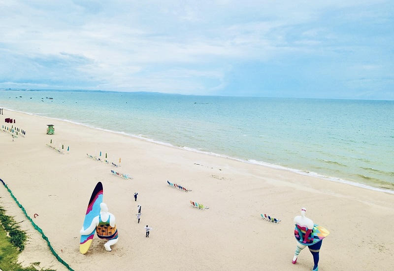 Công viên biển Bikini Beach 16 ha… là một trong những tiện ích nổi bật bao quanh PGA Golf Villas tại NovaWorld Phan Thiet &nbsp;