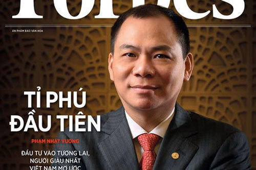 Tỷ phú Phạm Nhật Vượng lần đầu tiên lọt top 200 người giàu nhất thế giới.