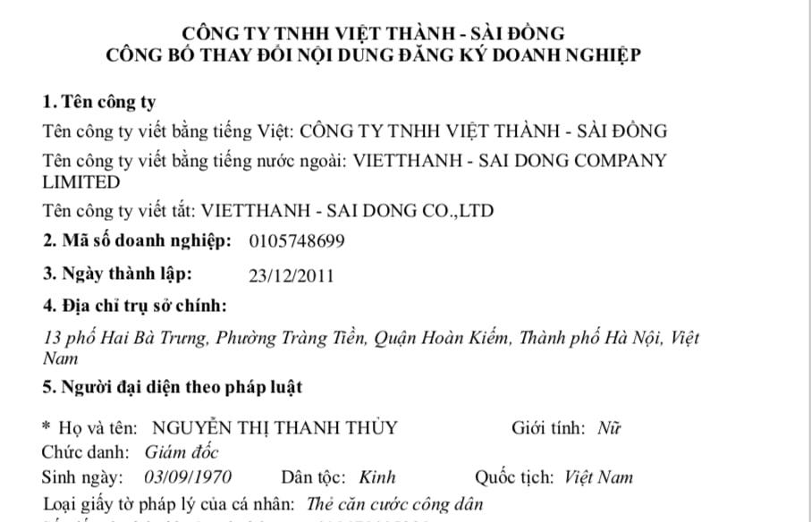 Hà Nội giao 10.081m2 đất cho Việt Thành - Sài Đồng làm nhà ở thấp tầng