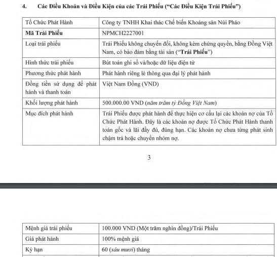 Một công ty con của Tập đoàn Masan phát hành trái phiếu để đảo nợ