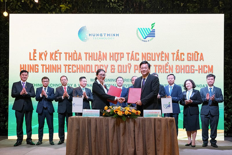 Tập đoàn Hưng Thịnh và Đại học quốc gia TP Hồ Chí Minh ký kết hợp tác chiến lược 