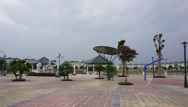 Cận cảnh hàng loạt biệt thự bỏ hoang ở “phố nhà giàu” ngoại ô Hà Nội