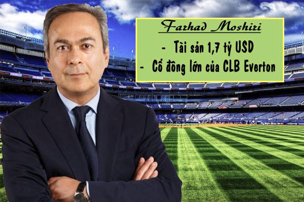 Tỷ phú Iran Farhad Moshiri