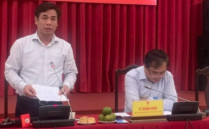 Ông Nguyễn Mạnh Khởi - Phó Cục trưởng Cục quản lý nhà và thị trường bất động sản cho biết nhiều nơi đã có dấu hiệu hạ nhiệt (Ảnh: Dân trí)