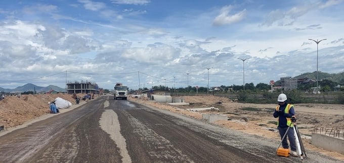 Hình ảnh thi công hạ tầng tại Khu đô thị Bắc Hà Thanh
