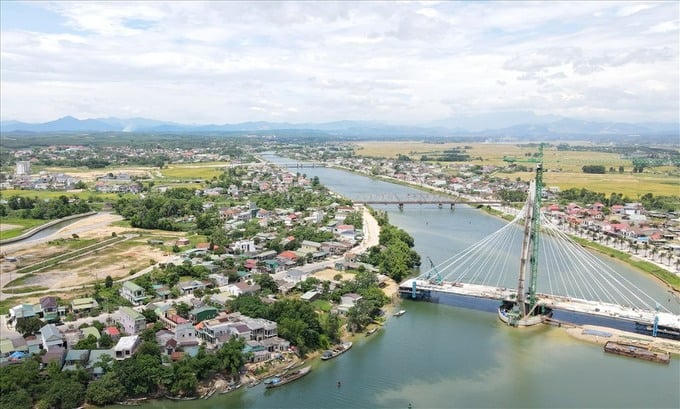Khu vực phía Nam Cầu sông Hiếu.