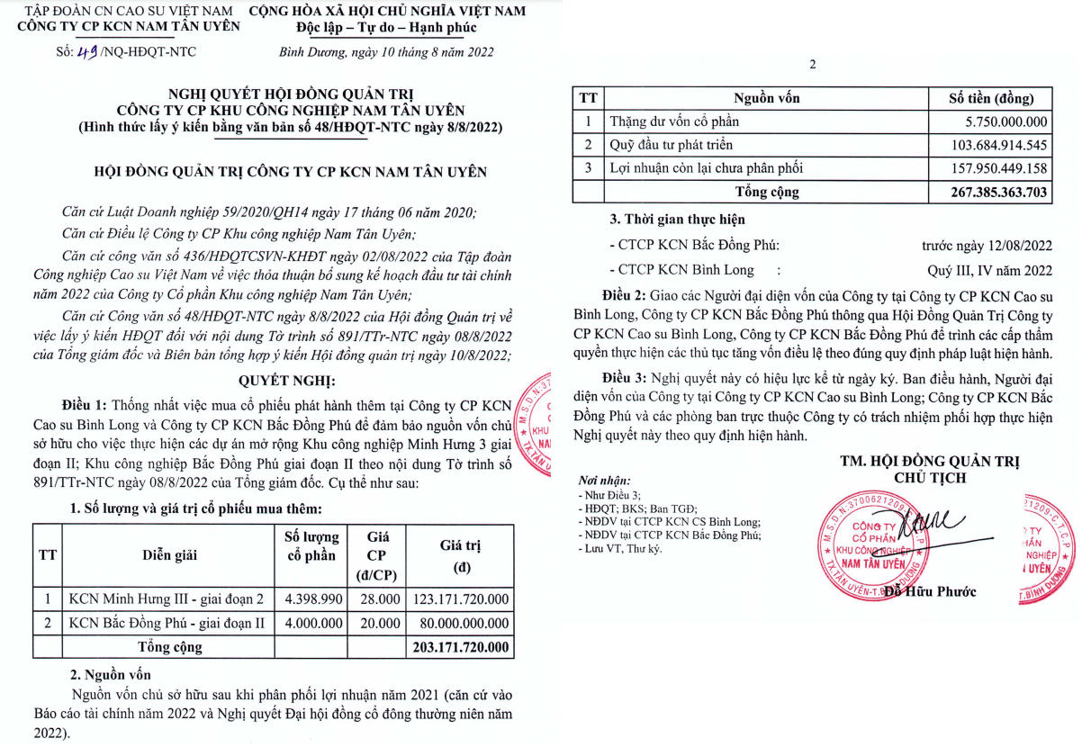 Nguồn: Nam Tân Uyên