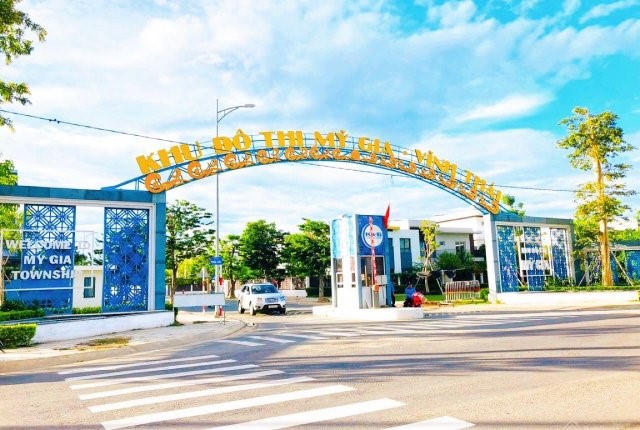 Cổng chào Khu đô thị Mỹ Gia (Nha Trang). &nbsp;