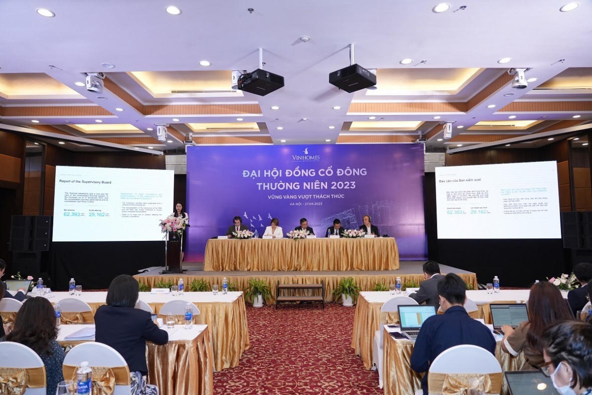 Vinhomes tổ chức Đại hội đồng cổ đông thường niên 2023.