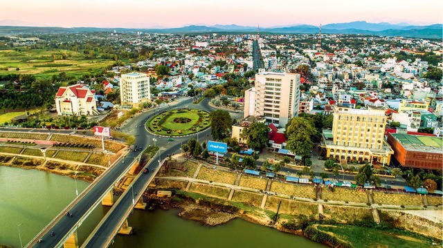 Kon Tum quyết tâm sẽ đạt mục tiêu 12 đô thị đến năm 2030. Ảnh internet